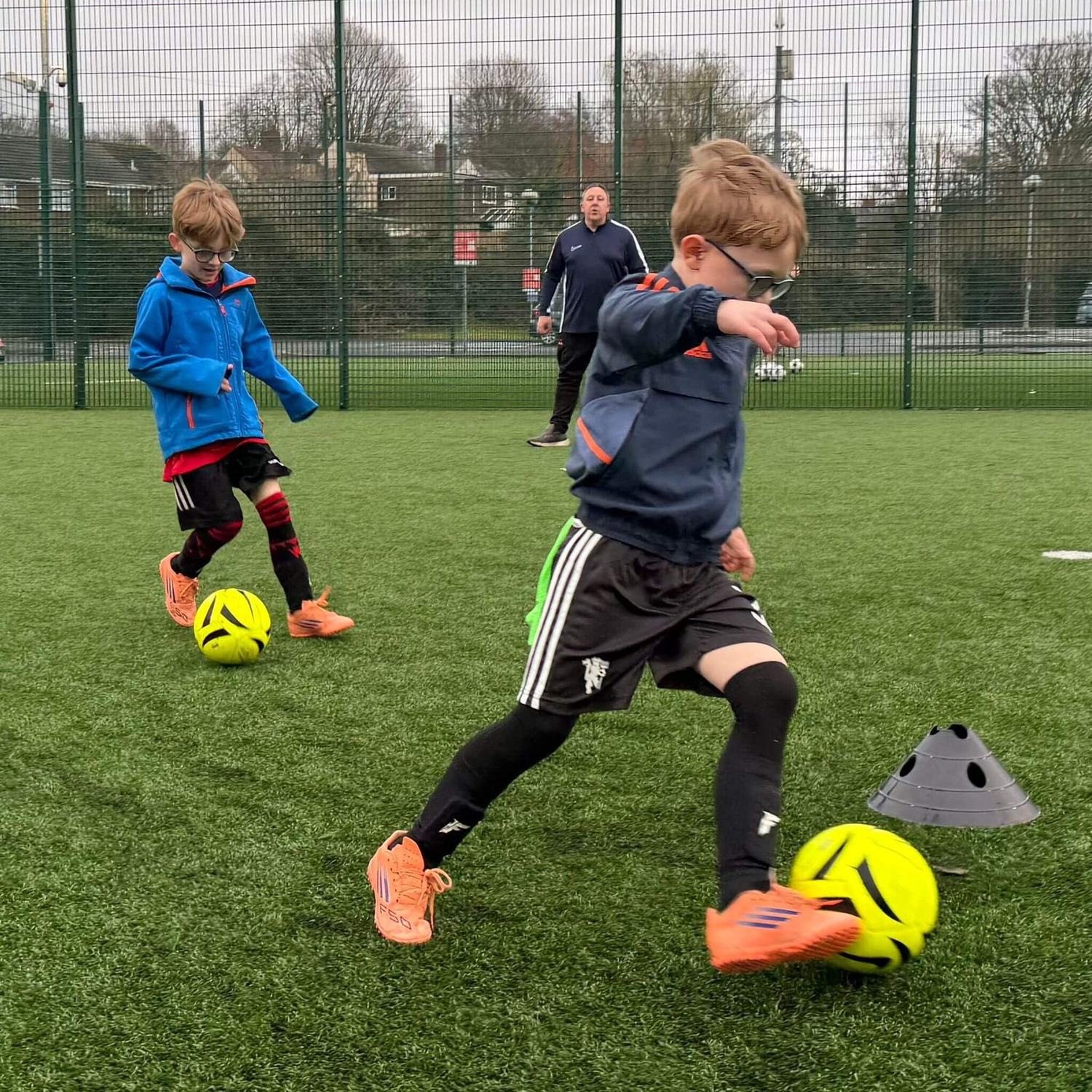 Football development training in Telford