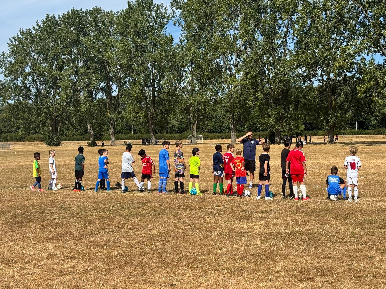 Girls' football in Telford with Excel Coaching